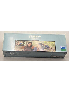 Facebook Portal TV LW94NS New Sealed 899-00081-02 Discontinued Smart Camera